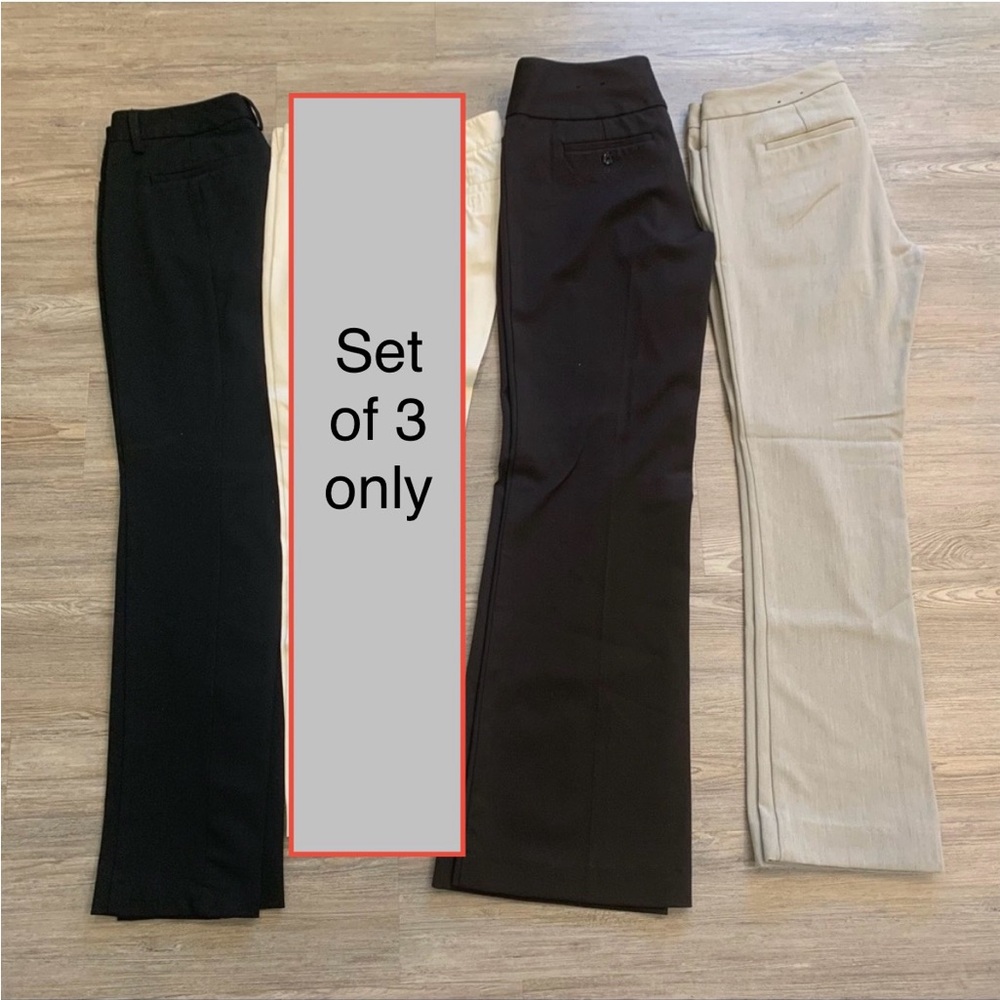 Set of 3 dress pants